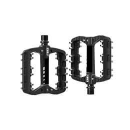 JEMETA Spares Mountain Bike Pedal High-strength Enlarged Widened Non-slip Pedal Bearing 28 Nails replace (Color : Black, Size : R5)
