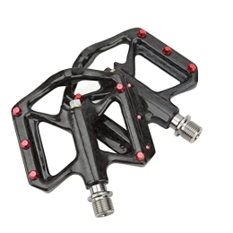 HERCHR Mountain Bike Pedal Mountain Bike Pedal L 9 / 16" 3 Sealed Bearings Bicycle Platform Pedals Carbon Fiber Road Bike Pedals for Road BMX MTB