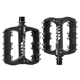 Mountain Bike Pedals, 2Pcs Ultra Light Mountain Bike Pedal, Aluminum Alloy High Strength Bearing Bicycle Pedal, Sealed Bearing Bike Pedals with Removable Anti Skid Nails