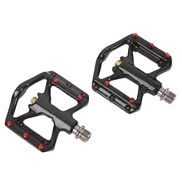 Uxsiya Mountain Bike Pedal Mountain Bike Pedals, Bicycle Pedals Anti Slip Foot Spikes 1 Pair Ultra Light for Bike Repairing