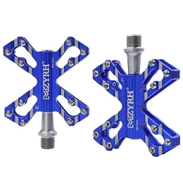 pzcvo Mountain Bike Pedal Mountain Bike Pedals Bike Peddles Bicycle Pedals Flat Pedals Mountain Bike Accessories Bmx Pedals Bike Accesories Bike Accessories blue, free size