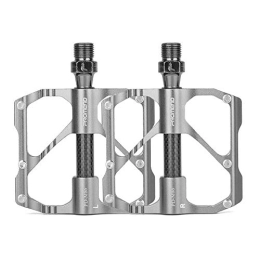 WESEEDOO Mountain Bike Pedal Mountain Bike Pedals Bike Peddles Bike Accesories Cycling Accessories Flat Pedals Road Bike Pedals Bmx Pedals Bike Accessories Bike Pedal 86c silver, free size