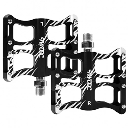 Keystand Spares Mountain Bike Pedals Road Bike Pedals MTB Pedals Bicycle Flat Pedals Aluminum Alloy 9 / 16" Sealed Bearing Lightweight Platform Cycling Pedal Universal for BMX MTB Road Mountain Bike