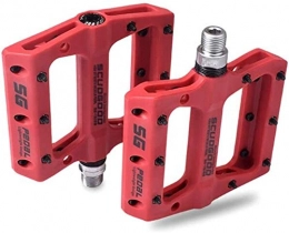 Mountain Bike Resin Pedals, Road Bike Bicycle Pedals for most mountain bikes, road bikes, BMX bikes, folding bikes, urban bikes, travel bikes, cyclo-cross bikes, fixed gear bikes, unicycles, scooters,