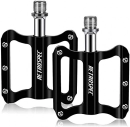 MW Mountain Bike Pedal MW Bicycle Pedals Road Bike Pedals Mountain Bike Pedals, Ultralight Anti-Slip Pedals Made of Aluminum for BMX Mountain Bike Trekking Road Bike