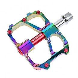 MW Mountain Bike Pedal MW Mountain Bike Pedal, Cycling Colorful Ultra Light Pedal, Fit Most Adult Bikes Mountain Road And Hybrid Bicycles, 1 Pair