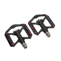 Nimomo Spares Nimomo Mountain Road Bicycle Pedal, Lightweight Carbon Fiber Three Bearing Titanium Axle Pedale