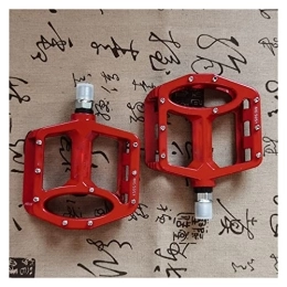 OLGYN Spares OLGYN Ultralight Non-slip Magnesium Alloy Road Bike Pedals Mountain Bicycle Pedal Bike Parts Accessories (Color : Red)