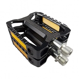 perfeclan Spares Perfeclan Bicycle Pedals, Mountain Bike Pedals, Suitable for MTB BMX Pedals, Non-Slip Pedals 9 / 16 Inch Spindle Road Bicycle Platform Pedals