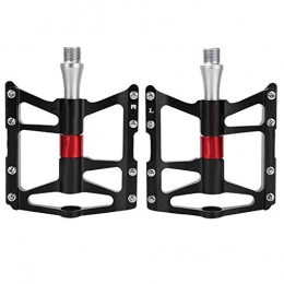 Pwshymi Spares Pwshymi Lightweight Bicycle Replacement Parts Mountain Road Bike Pedals High robustness High durability exquisite workmanship for trail riding(black)
