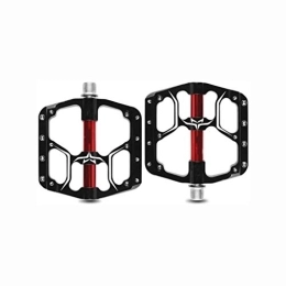 FGH Mountain Bike Pedal QPLKKMOI Mountain Bike Pedals, Aluminium Alloy Flat Pedals, Riding Pedal Suitable for Mountain Bike Road