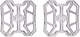RENFEIYUAN Spares RENFEIYUAN Mountain Bike Bike Parts MTB For Locking Plate, Bicycle Pedal Clipless Platform Adapter, Bike Cleats, Bicycle Pedal Locking Plate Clipless cycle pedals (Color : Silver)