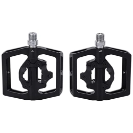 RiToEasysports Mountain Bike Pedal RiToEasysports Bike Pedal Non Slip Aluminium Alloy Sealed Bearing Bicycle Pedal Set for SPD Series Bike Flat Pedals