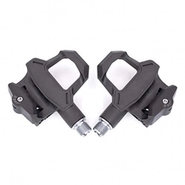 PPCAK Spares Road Bike Pedals 40% Carbon Fiber Compatible With KEO System Needle Bearings Double Ball Bearing Bicycle Pedals