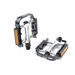 SFSHP Spares SFSHP Outdoor Mountain Bike Pedals, Bicycle Equipment Accessories, Aluminum Alloy Feet Kick, Black