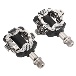 Shanrya Mountain Bike Pedal Shanrya Mountain Bike Pedals, 515mm² Reduce Power Loss Clipless Pedals 60mm for for SPD MTB Pedal System