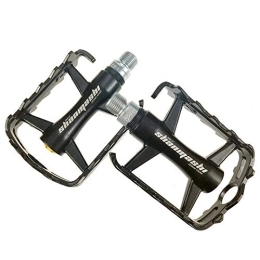 SIRUL Spares SIRUL Bike Pedals, Mountain Bike Pedals, Road Bike Pedals, 9 / 16 Inch Universal Pedals, Flat Platform Pedals, Lightweight Bike Pedals Aluminum Anti-skid Pedals