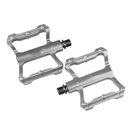 SlimpleStudio Mountain Bike Pedal SlimpleStudio Bike Pedal, Aluminum alloy mountain bike road bike-Silver