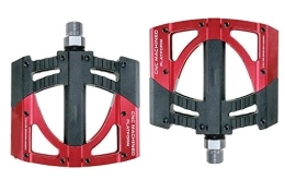 SlimpleStudio Spares SlimpleStudio Mountain Bike Pedals, Mountain bike 3 bearing pedal bicycle pedal bearing-red