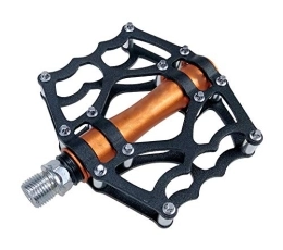 SlimpleStudio Spares SlimpleStudio Mountain Bike Pedals, Mountain non-slip pedal bicycle pedal road bike pedal wide pedal-Orange