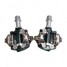 SM SunniMix Spares SM SunniMix MTB Mountain Bike Aluminum Alloy Sealed Clipless Pedals Compatible with SPD Type Cleats MTB Shoes, Durable