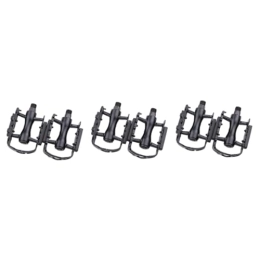 Sosoport Mountain Bike Pedal Sosoport 4 Pcs clips pedalboard road pedals mountain bike cleats bike shoes cleats mountain bike platform pedals cycling cleats pedialax clip in bike pedals aluminum alloy Accessories