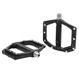 Surebuy Spares Surebuy Mountain Bicycle Pedal, Anodized Feet on CNC Mountain Bike Pedal Big Pedal Is About 120mm / 4.7in for Mountain Bike Road Bike and Folding Bike