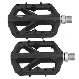 Surebuy Spares Surebuy Mountain Bike Pedals, Nylon Fiber Bearing Bike Pedals General Thread Specifications Widened Tread for Most Mountain Bikes and Road Bikes