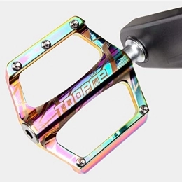 Taloit Mountain Bike Pedal Taloit Mountain Bike Pedals Aluminium Flat Pedals Non-Slip Fixed Bicycle Pedals Bicycle Pedals Road Bike Pedals Bicycle Pedals Metal Mountain Bike Pedals