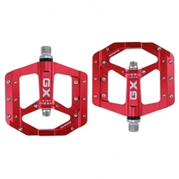 Tkdncbec Spares Tkdncbec 1 Pair Road Mountain Bike Non-slip Aluminum Alloy 3 Sealed Bearings Flat Pedals Bike Pedals chunseng say good