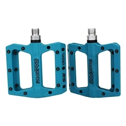 CNRTSO Spares Ultra-light MTB Bicycle Pedals Bike Pedal Mountain Bike Nylon Fiber Road Bike Bearing Pedals Bicycle Bike Parts Cycling Accessor Bike pedals (Color : Blue)