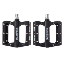 UPANBIKE Mountain Bike Pedal UPANBIKE Bike Pedals 3 Sealed Bearing Pedals 9 / 16" Spindle Nylon Fiber (Polyamide) Flat Platform for MTB Mountain Bike Road Bicycle