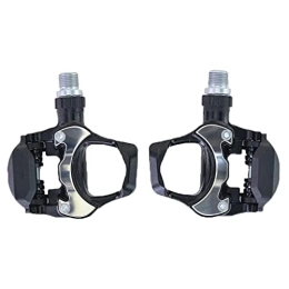 URJEKQ Spares URJEKQ Pedals for bike, Sealed Bearing Clipless Nylon Lightweight MTB Pedals for Mountain Bike BMX and Folding Bike Black