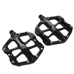 Uxsiya Spares Uxsiya Bicycle Sealed Bearing Pedals, Waterproof Dustproof Universal Thread Aluminum Alloy Pedals Anti Slip for Mountain Bike