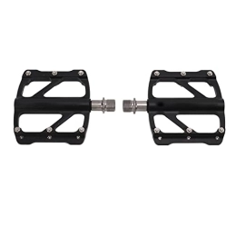 Uxsiya Spares Uxsiya Bike Pedals, High Strength Universal Firm Flat Pedals 3 Bearings Shaft Professional for Mountain