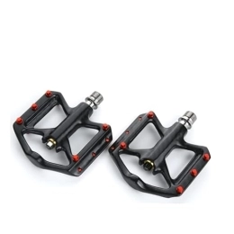 VaizA Bike Pedals Ultra Light Carbon Fiber Pedals Lightweight Bicycle Platform Pedals Three Bearing Titanium Axle MTB Bicycle Road Bike Pedals Bike Pedal