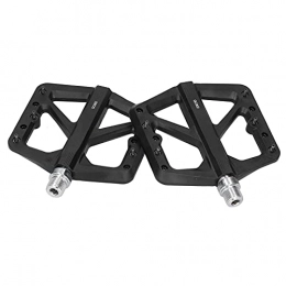 VGEBY Spares VGEBY Mountain Bike Pedals, 2Pcs Bicycle Pedals Nylon Fiber Bearing Bike Pedals Widen Antiskid Pedals Parts