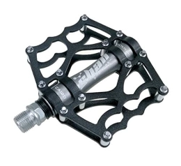 VNIUBI Mountain Bike Pedal VNIUBI Mountain Bike Pedals, MTB Pedals, Road Bike Pedals Aluminum Alloy Spindle 9 / 16 Inch with Sealed Bearing Anti-skid and Stable Mountain Bike Flat Pedals for Mountain Bike BMX and Folding(Silver)