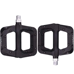 Vobajf Spares Vobajf Bicycle Pedals Mountain Bike Pedal Road Bike Bicycle Accessories Black Bicycle Pedal for Bike Pedals (Color : Black, Size : One size)