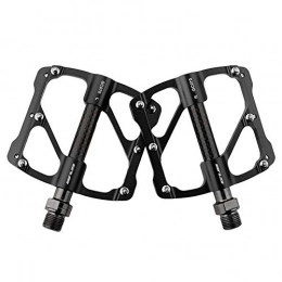 WANGQI Mountain Bike Pedal WANGQI Bicycle Cycling Bike Pedals Mountain Bike Road Bike Bicycle Pedals New Aluminium Alloy Anti Skid Mountain Pedals San Peilin Bearing Aluminium Alloy + Carbon Fibre Road Bike Pedal