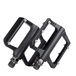 WanuigH Spares WanuigH Bike Pedals Road Cycling Bicycle Pedals Lightweight Fiber Mountain Bike Pedals Platform Mountain Wide (Color : Black, Size : 100x85x15mm)