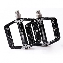 XGLIPQ Spares XGLIPQ MTB Bicycle Pedals BMX Mountain Bike Metal Pedals Foot Platform Cycling Non-Slip Sealed Bearing Lightweight Ultralight Aluminum Alloy Electroplating Bicycle Accessories