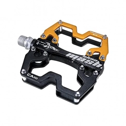 XYXZ Spares XYXZ Cycling Pedals Flat Aluminum Alloy Bike Pedal, Ultra-Light Trekking Racer Bike Pedals, Sealed Bearing, Anti-Slip, Mountain Bike Pedals, Bicycle Accessories, Bicycle Pedal