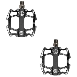 Yardwe Mountain Bike Pedal Yardwe 2pcs Bicycle Pedal Cycling Flat Pedal Cycle Clips Bicycle Accesories Bike Riding Pedal Mountain Pedal Platform Pedal Bike Accessories Pedal Accessories Pedals Spindle Non-slip