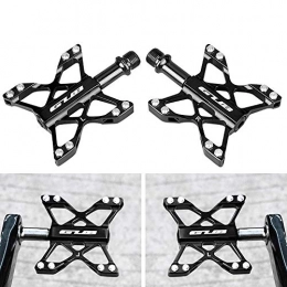YNuo Mountain Bike Pedal YNuo Bicycle Pedal, Durable Pedal Made Of Magnesium Alloy Material, Comfortable Design, Easy To Install (black) Bicycle accessories for a comfortable ride. (Color : Black)