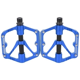 Yuecoom Mountain Bike Pedal Yuecoom Bike Pedal 3 Bearing Aluminum Alloy Pedal Durable Mountain Bicycle Bearing Pedal Accessory Upgraded Bike Accessories 5 Colors(Blue)