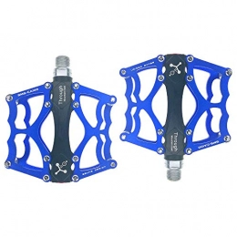 Yuzhijie Mountain Bike Pedal Yuzhijie Bicycle bearing pedals mountain bike pedals aluminum alloy pedals, Blue