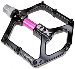 YZ Mountain Bike Pedal YZ Pedal, Bicycle Pedal, Magnesium Alloy Bearing Pedals Lightweight Comfortable Non-Slip Pedals Pedal Riding Accessories, Pink