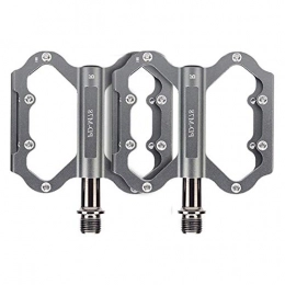 ZHUANYIYI Mountain Bike Pedal ZHUANYIYI Bike Pedal, Mountain Bicycle Pedal Non-slip Durable Aluminum Alloy Bearing Bicycle Accessories-1 Pair Cycling Accessories (Color : B)