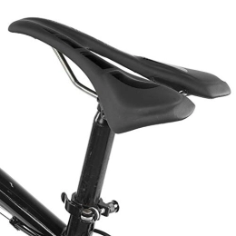 01 02 015 Mountain Bike Seat 01 02 015 Bicycle, Breathable Easy To Install Ergonomic Bicycle Saddle Comfortable for Mountain Bike for Cycling(black)